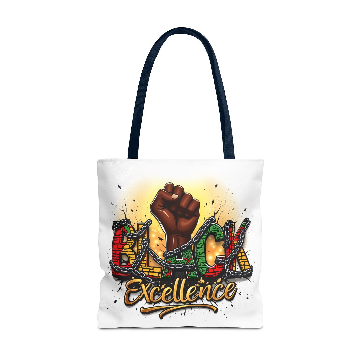 Black Excellence Tote Bag