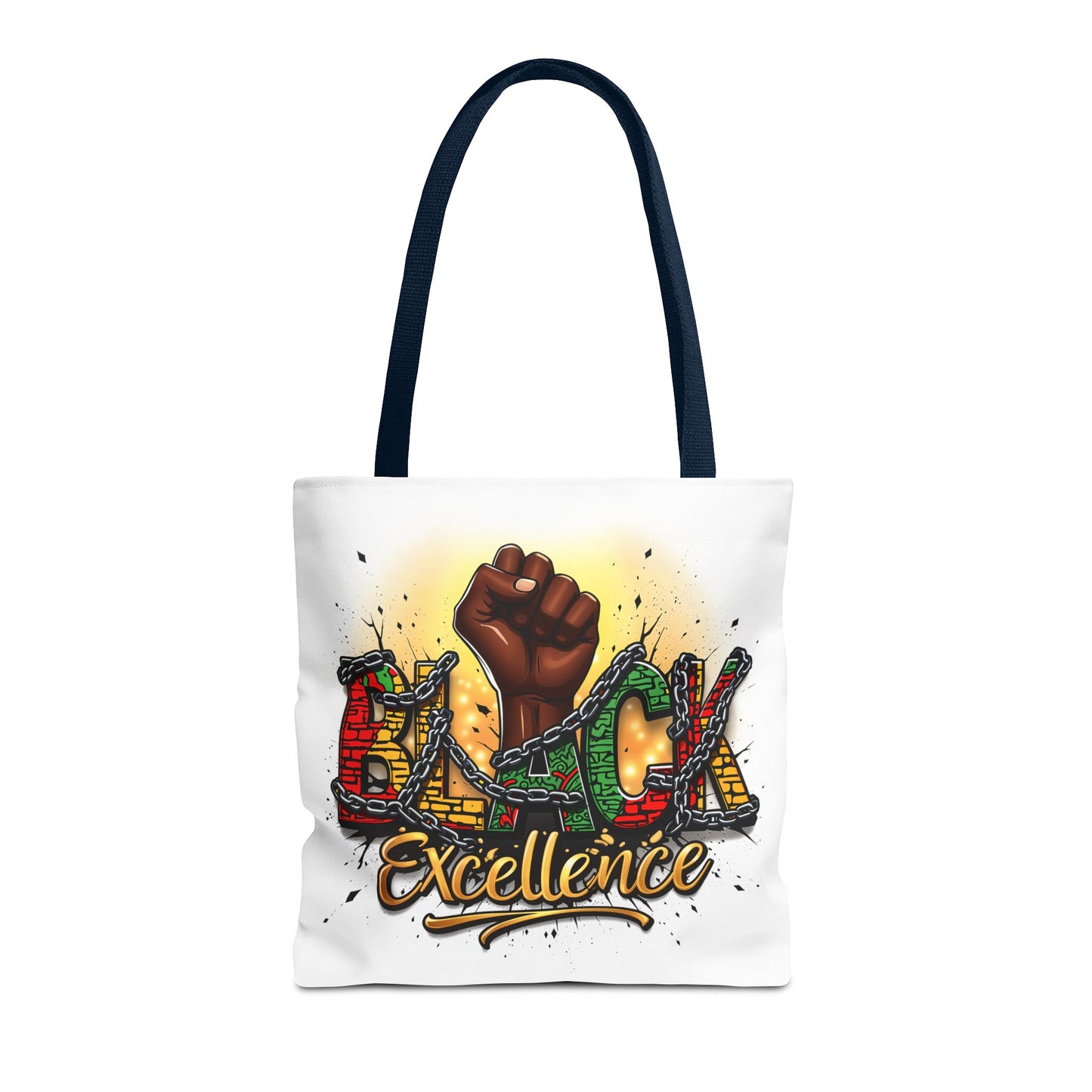 Black Excellence Tote Bag