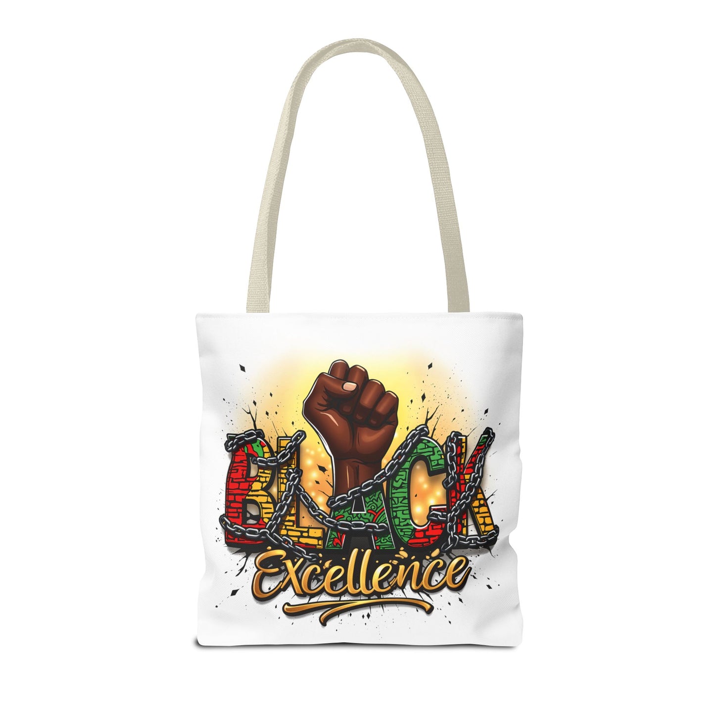 Black Excellence Tote Bag