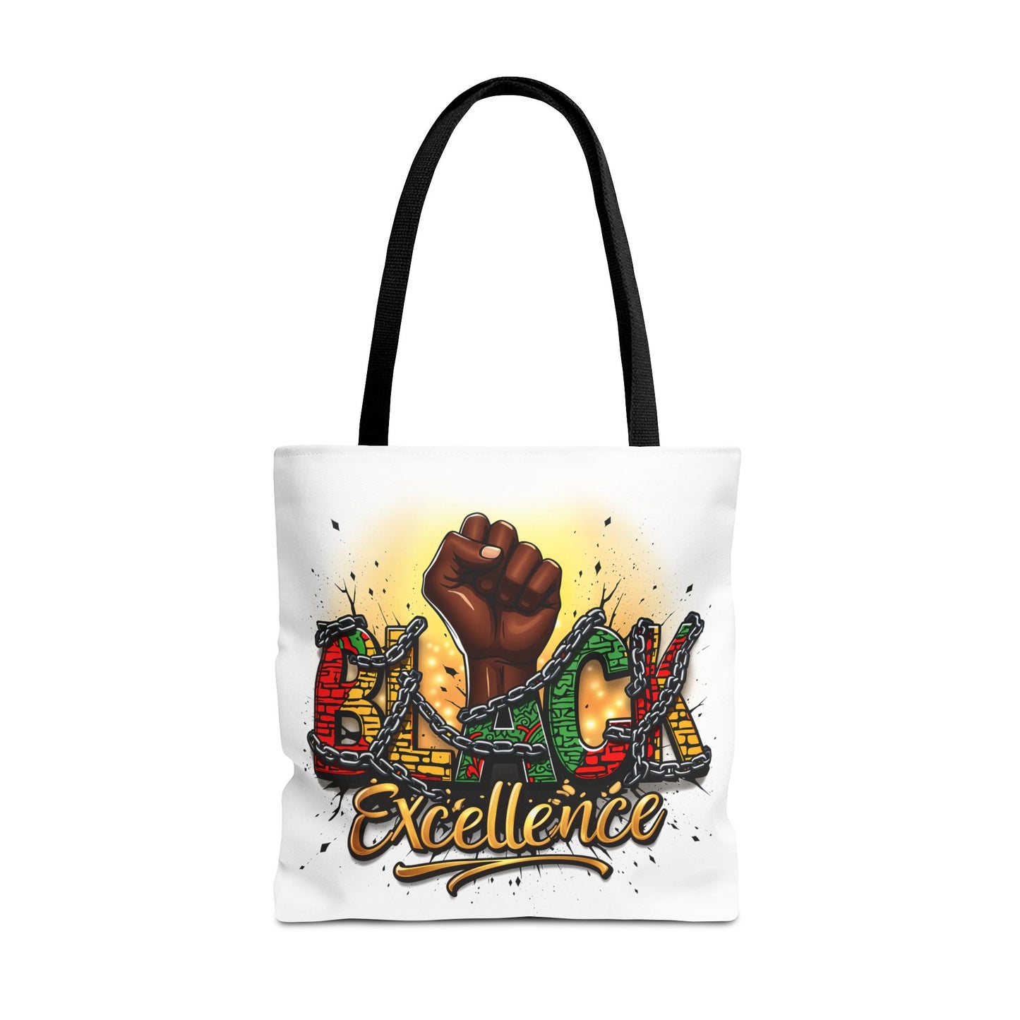 Black Excellence Tote Bag