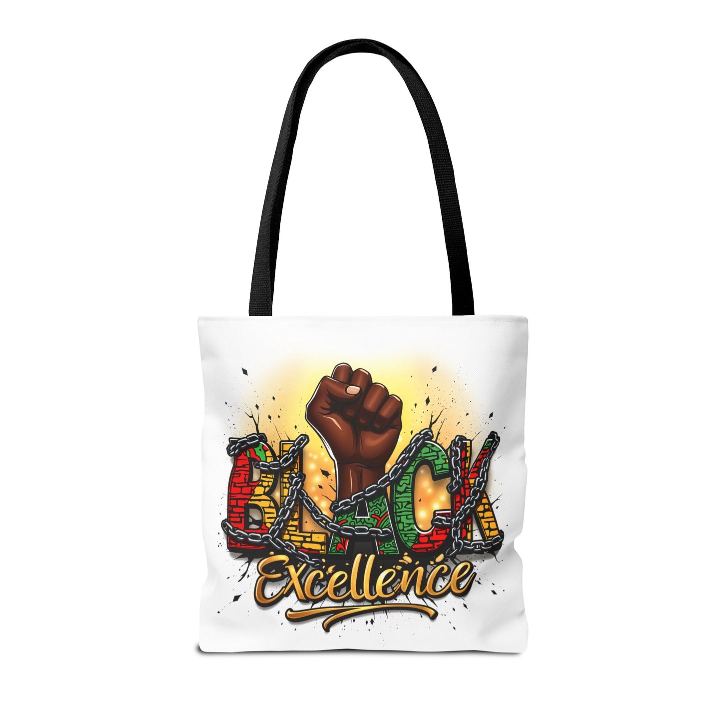 Black Excellence Tote Bag