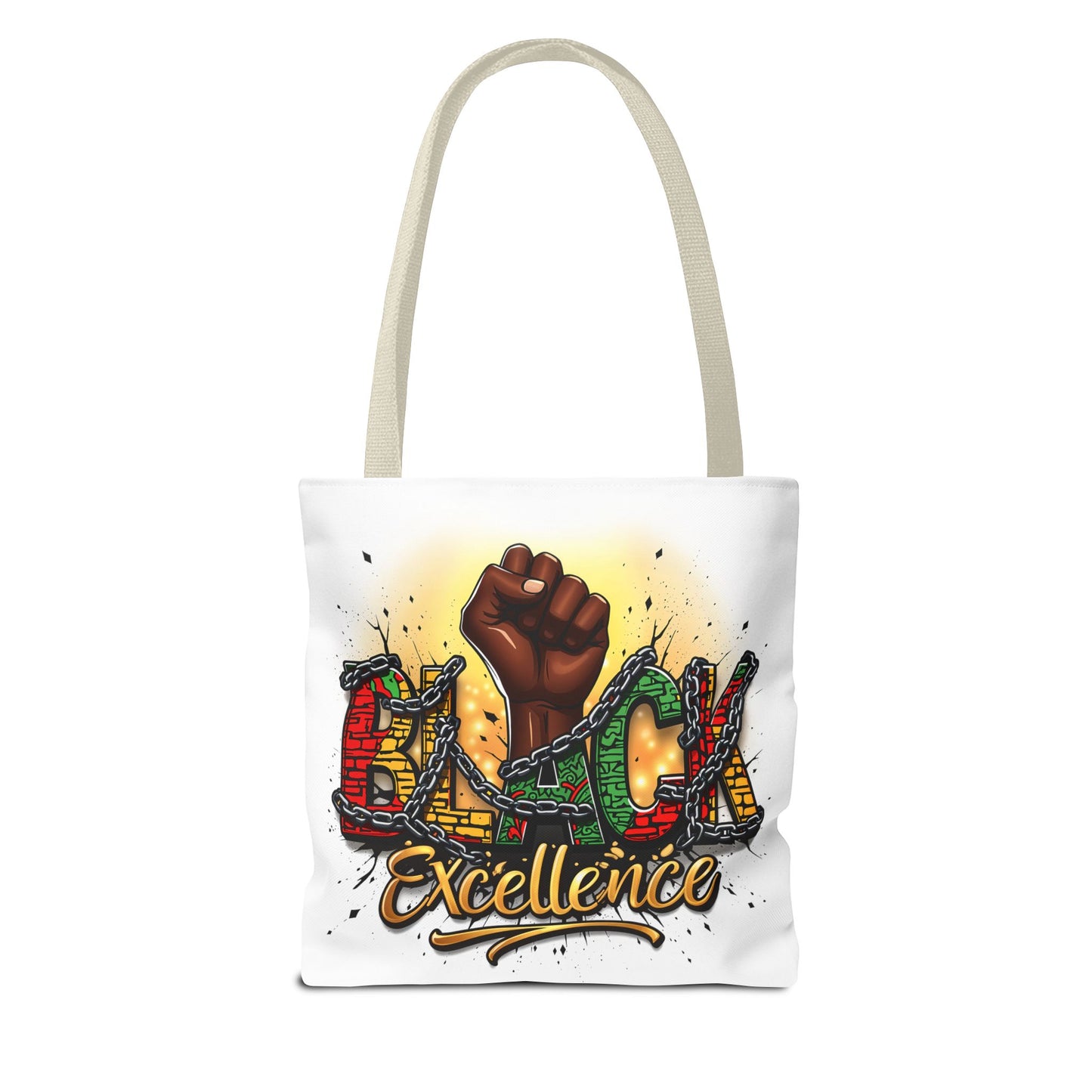 Black Excellence Tote Bag