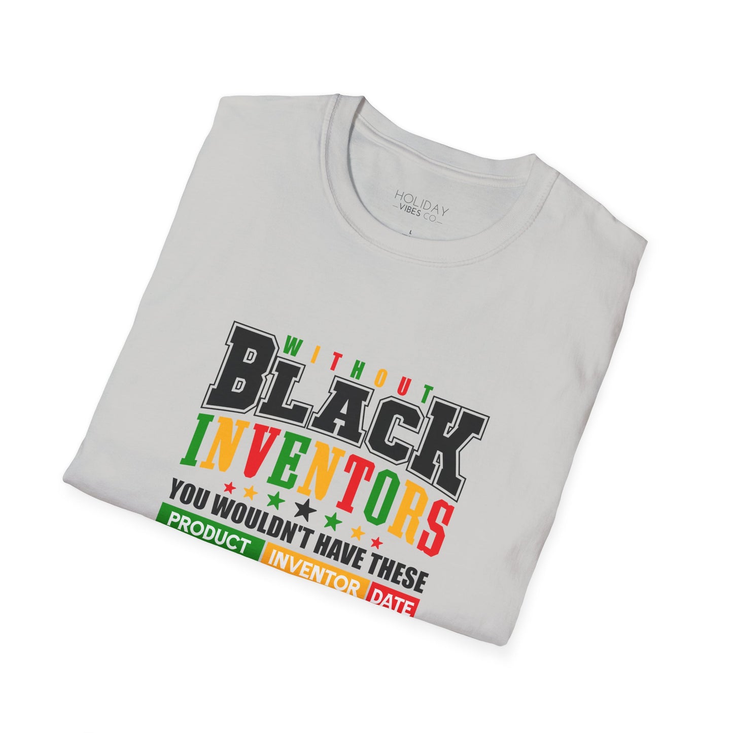 Black Inventors Unisex Softstyle T-Shirt