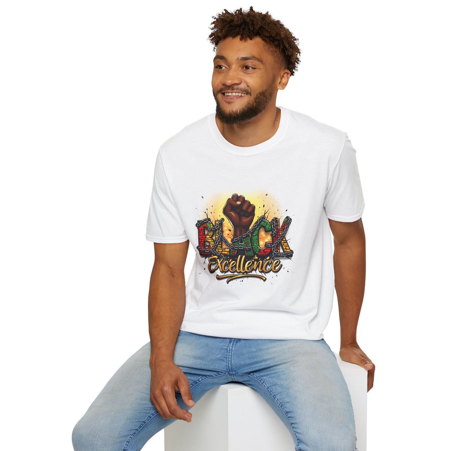 Black Excellence Month Unisex Softstyle T-Shirt