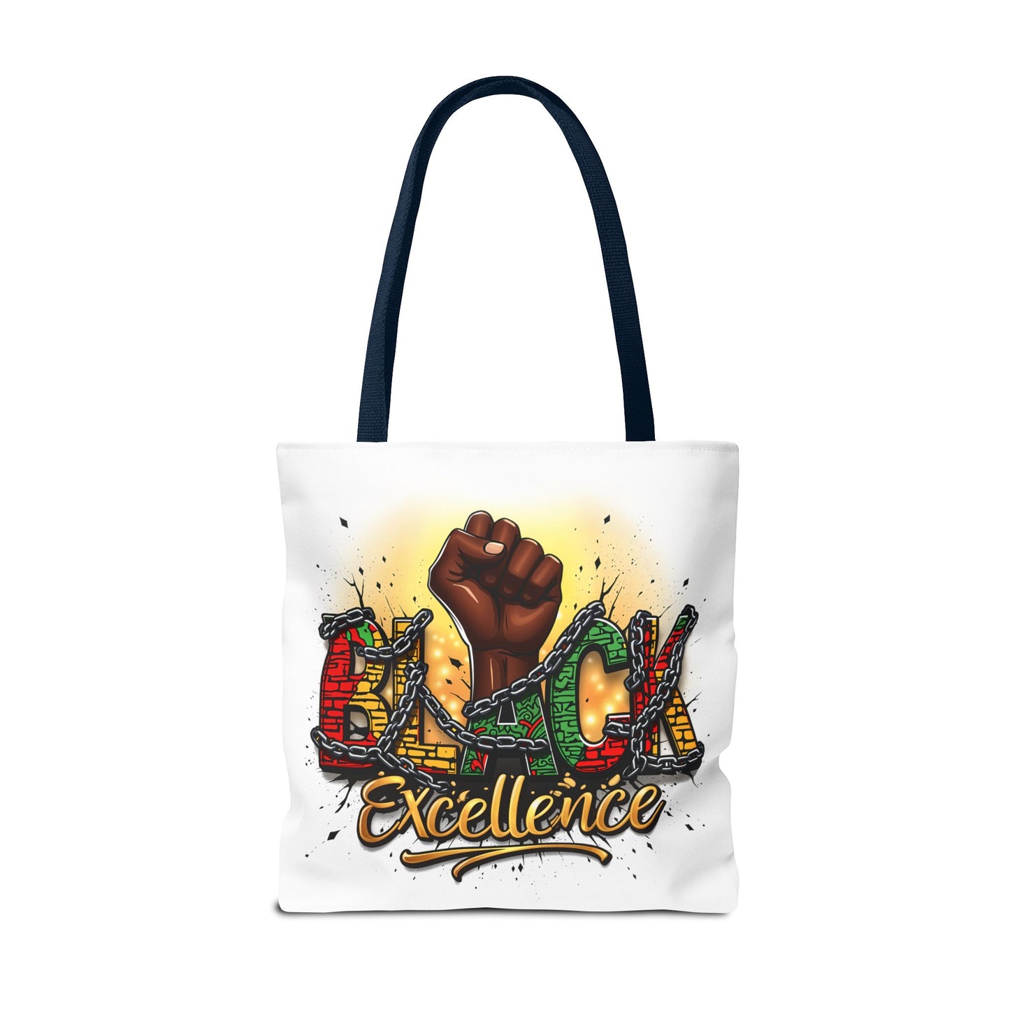 Black Excellence Tote Bag