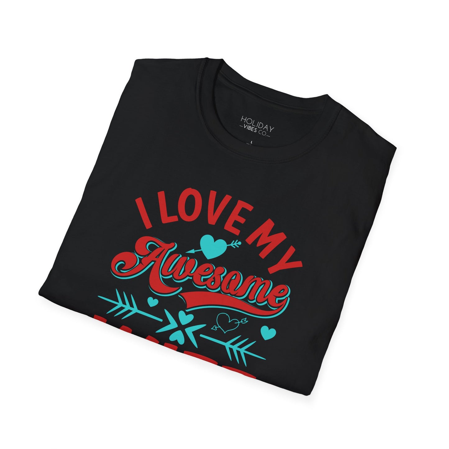 I Love My Awesome Wife Unisex Softstyle T-Shirt