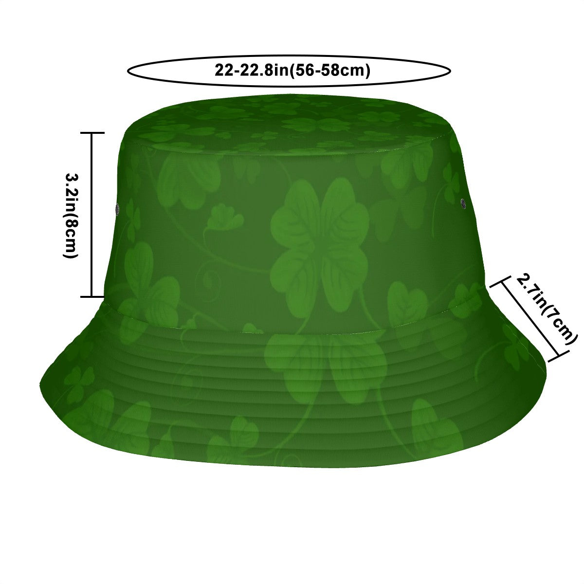 St. Patty's Shamrock Adult Bucket Hat