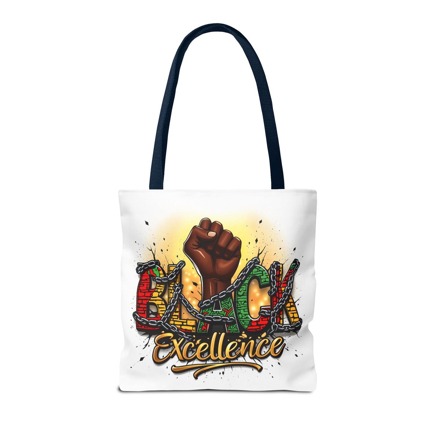 Black Excellence Tote Bag