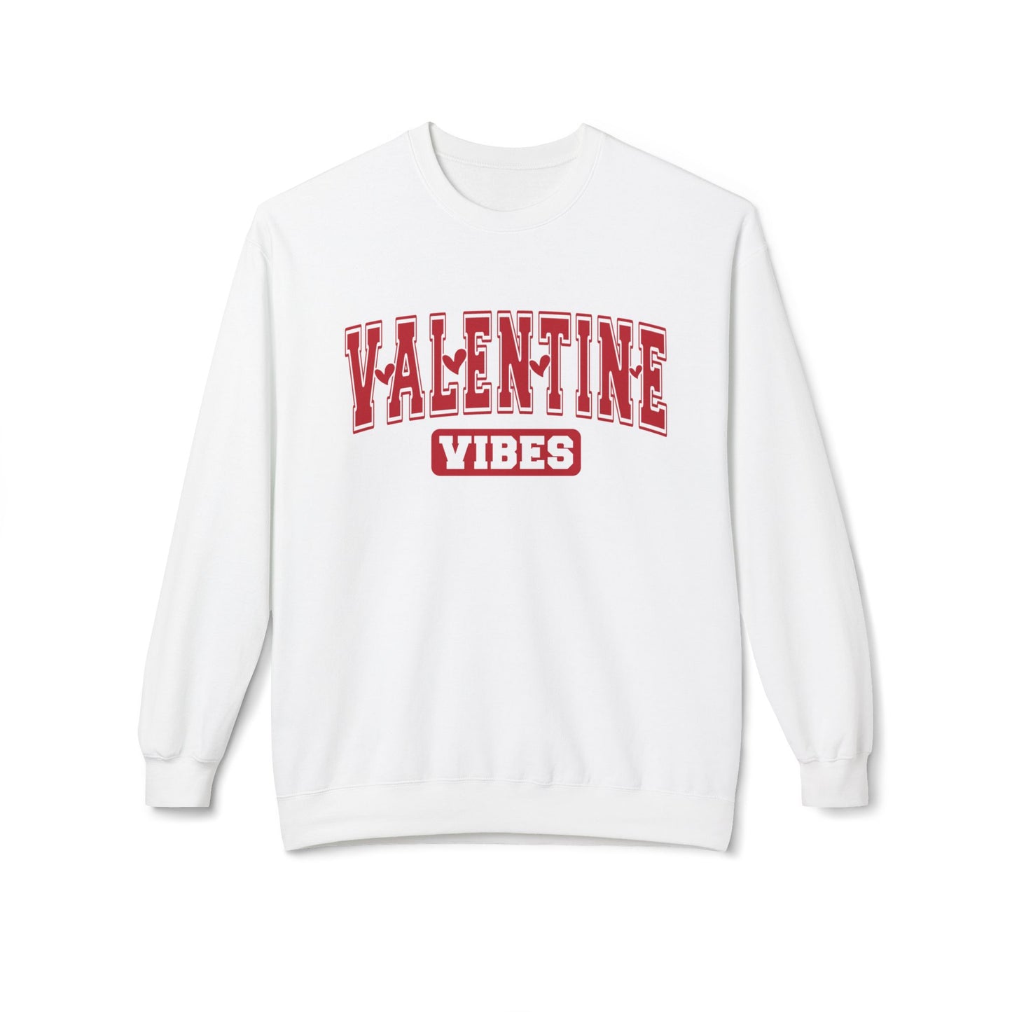 Valentine Sweatshirt - Valentine Vibes - Unisex Midweight Softstyle Fleece Crewneck Sweatshirt