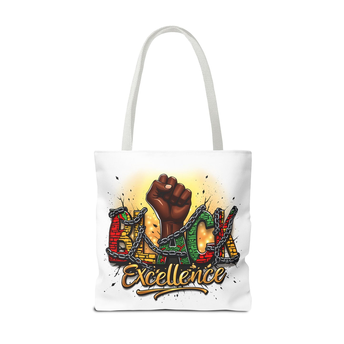 Black Excellence Tote Bag