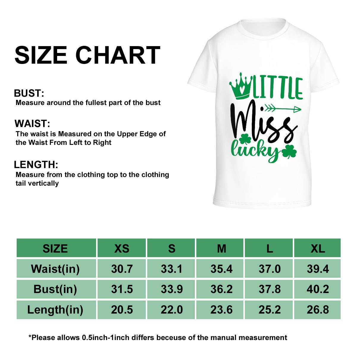 Little Miss Lucky Youth T Shirts