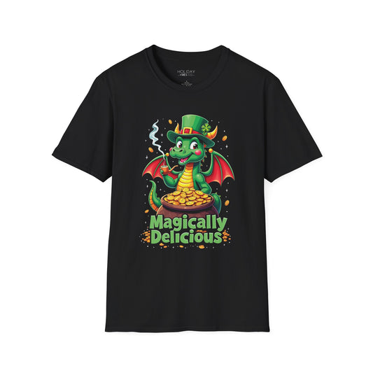 St. Patrick's Shirt - Magically Delicious Unisex Softstyle T-Shirt