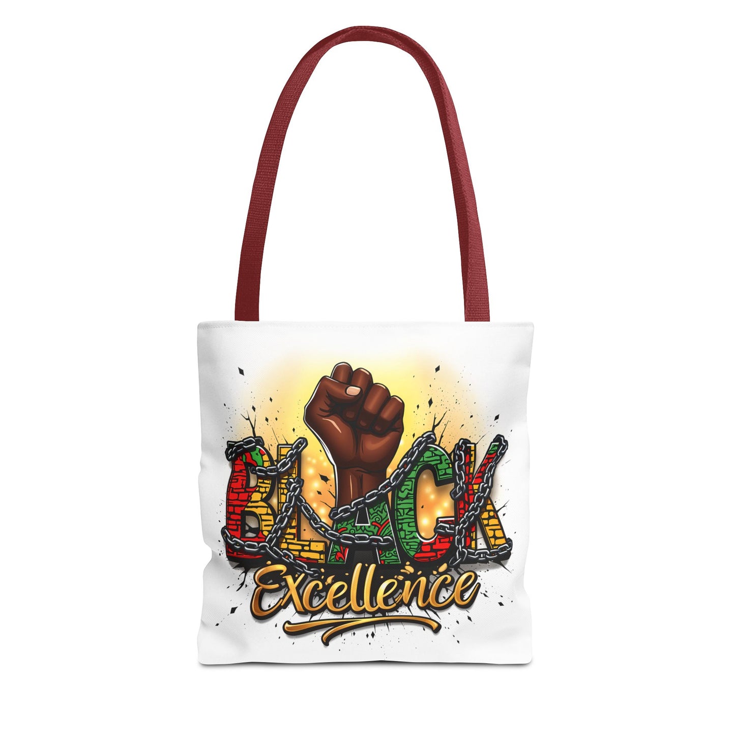 Black Excellence Tote Bag