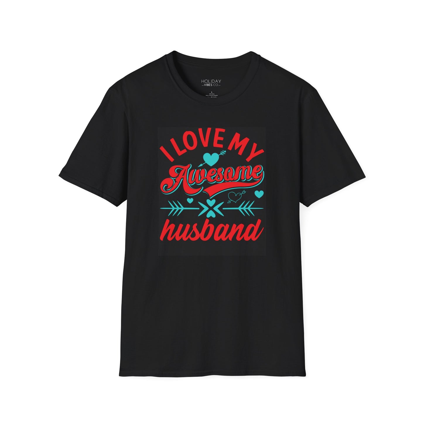 I Love My Awesome Husband Unisex Softstyle T-Shirt