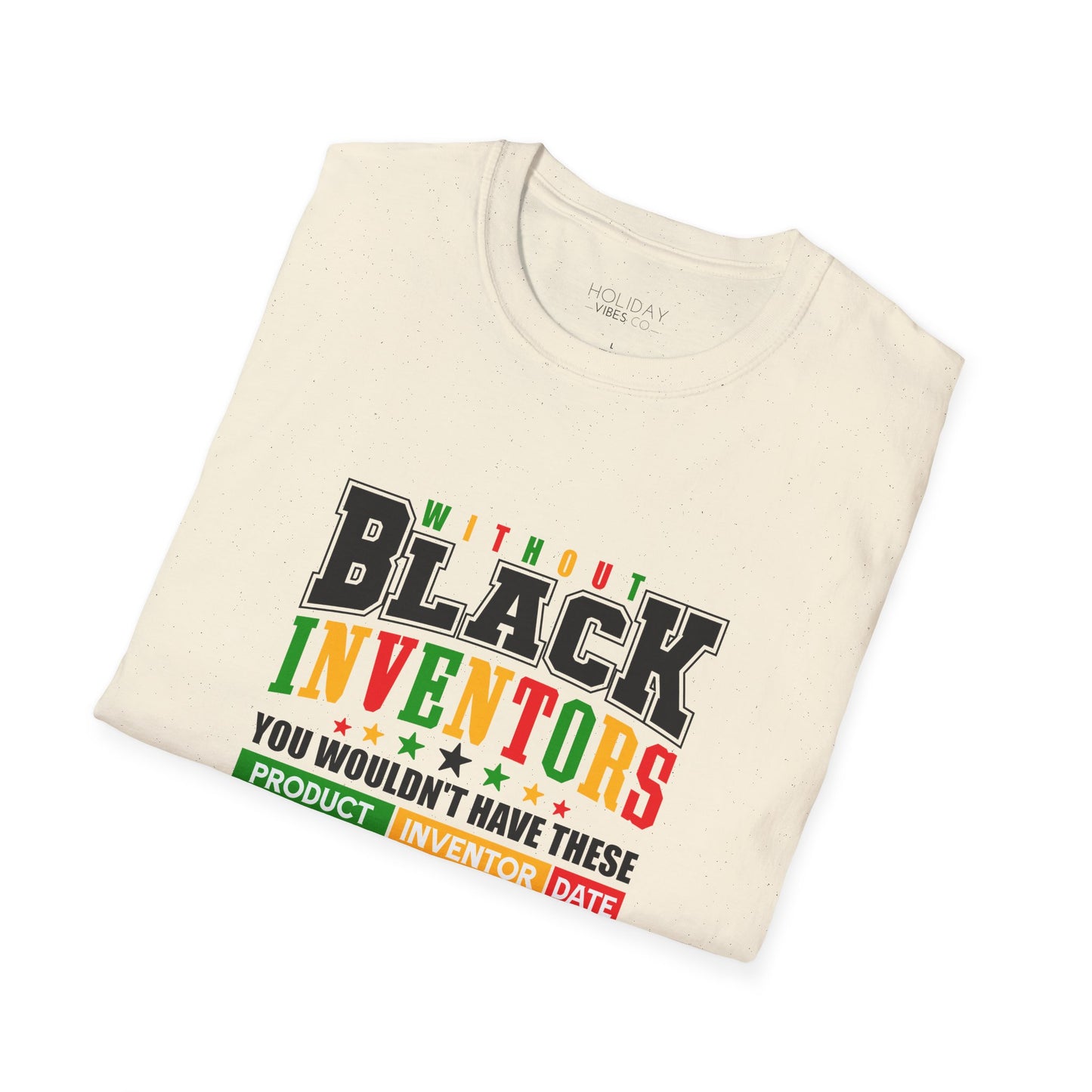 Black Inventors Unisex Softstyle T-Shirt