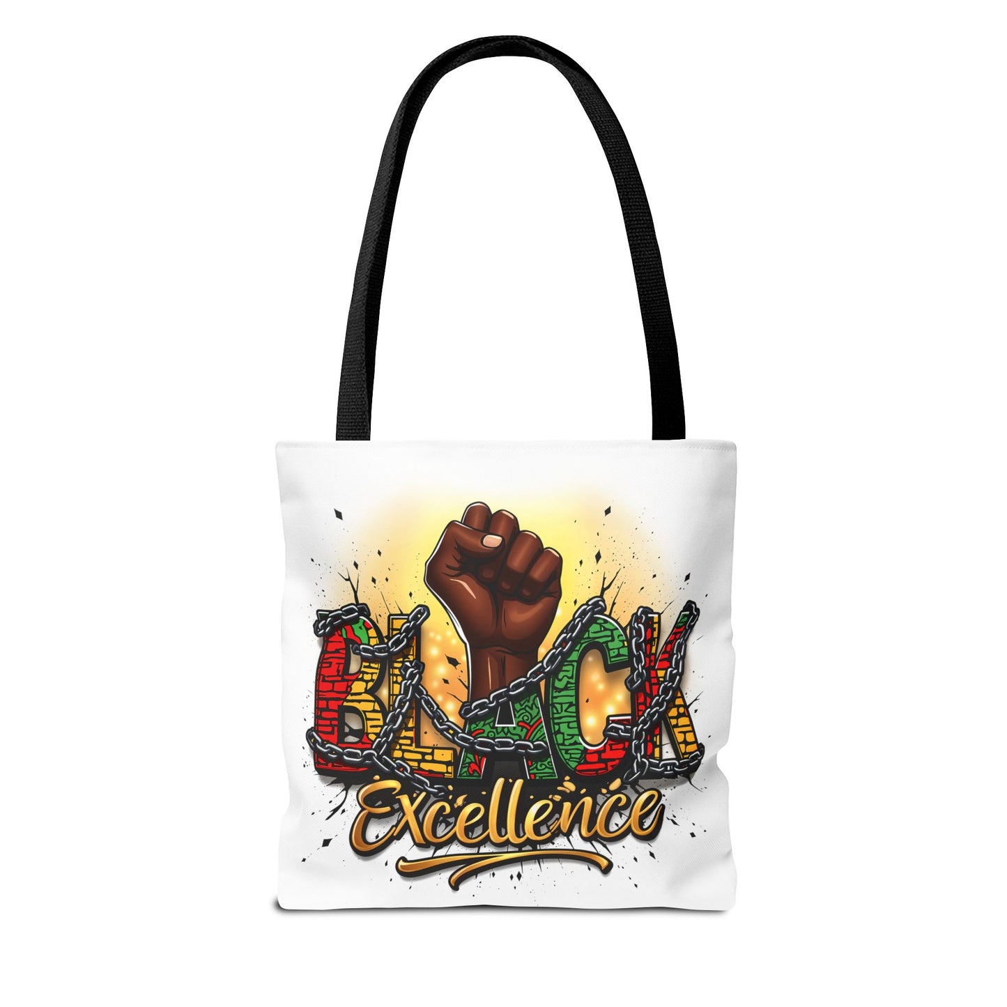 Black Excellence Tote Bag