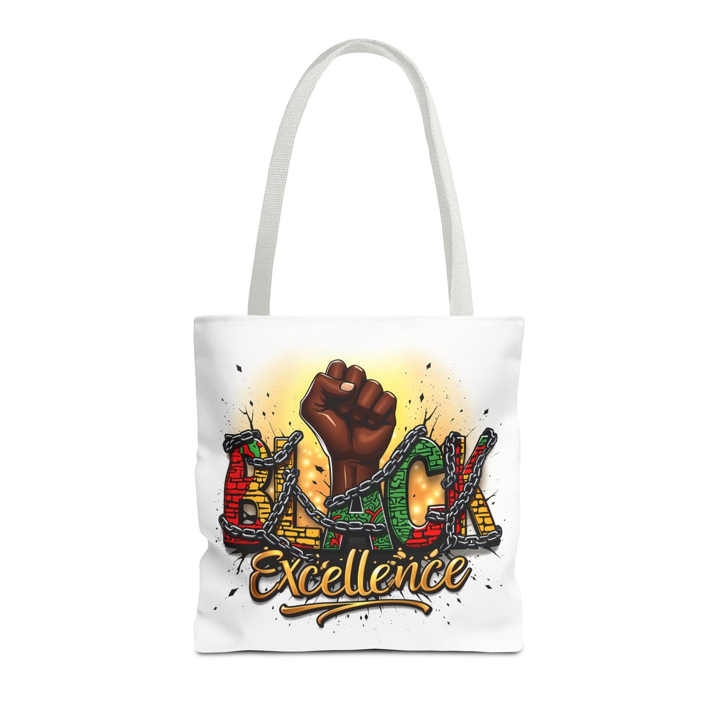 Black Excellence Tote Bag