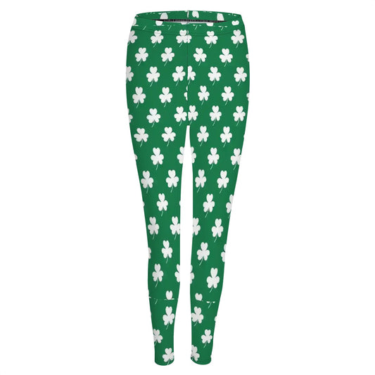 Shamrock High Waisted Leggings for Women